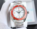 Swiss Replica Omega Seamaster 600 Co-axial 8900 Movement Orange Ceramic Bezel Watch 